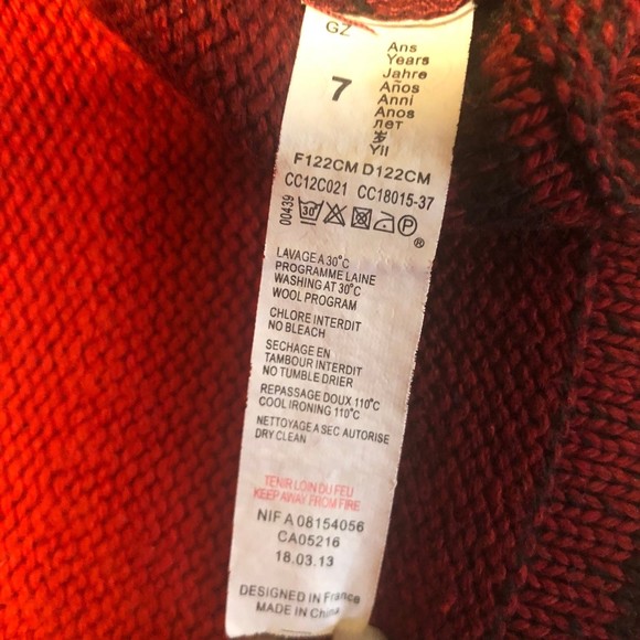 Catimini size 7 Sweater jacket - Picture 5 of 6